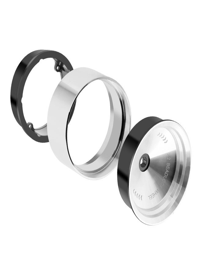 DashRC 2.2 Beadlock Wheel Rims, Offset -9mm Aluminum Vintage Heavy Beadlock Wheel Hub for TRX4 SCX10 VS4-10 Gen8 1/10 RC Crawler Upgrades, 4 PCS - Image 2